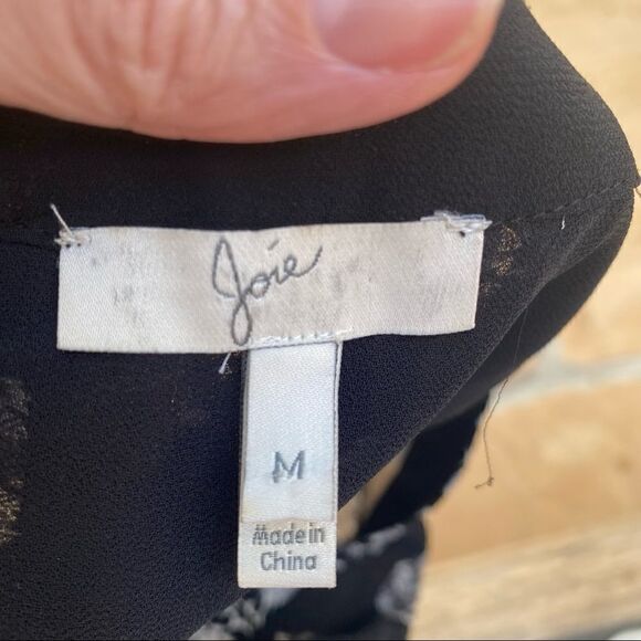 Joie Kessler Printed Silk Dress size medium - Picture 6 of 13